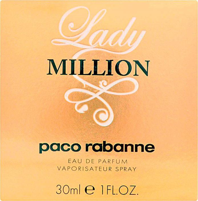 Lady Million Paco Rabanne Eau de Parfum - Perfume Feminino 30ml