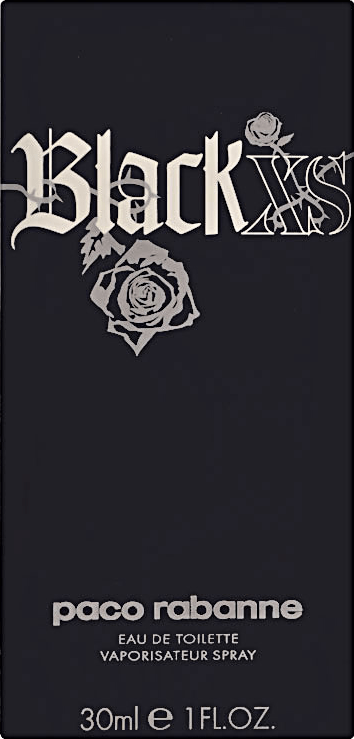 Black XS For Him Paco Rabanne Eau de Toilette - Perfume Masculino 30ml