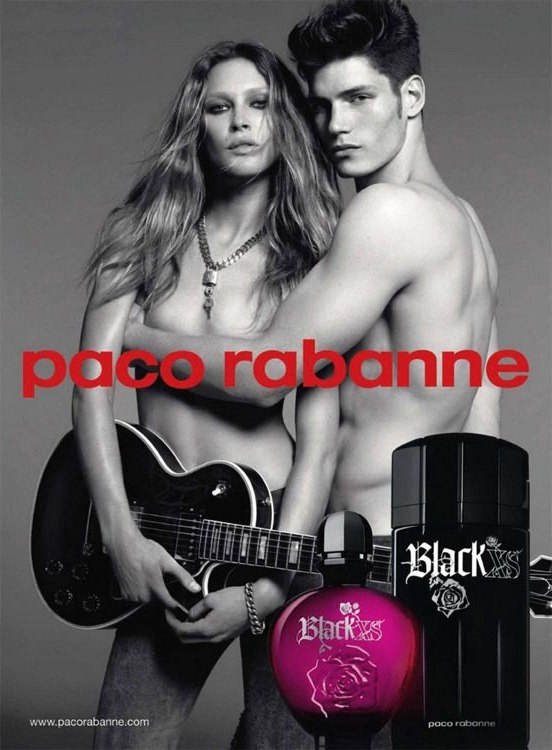 Black XS For Him Paco Rabanne Eau de Toilette - Perfume Masculino 100ml