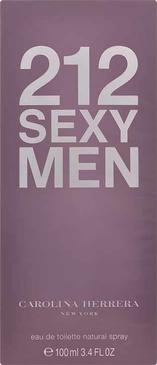 212 Sexy Men Carolina Herrera Eau de Toilette - Perfume Masculino 100ml