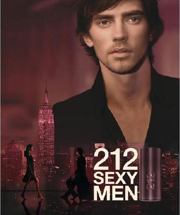 212 Sexy Men Carolina Herrera Eau de Toilette - Perfume Masculino 100ml