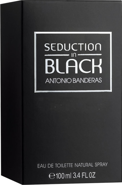 Seduction in Black Antonio Banderas Eau de Toilette - Perfume Masculino 100ml