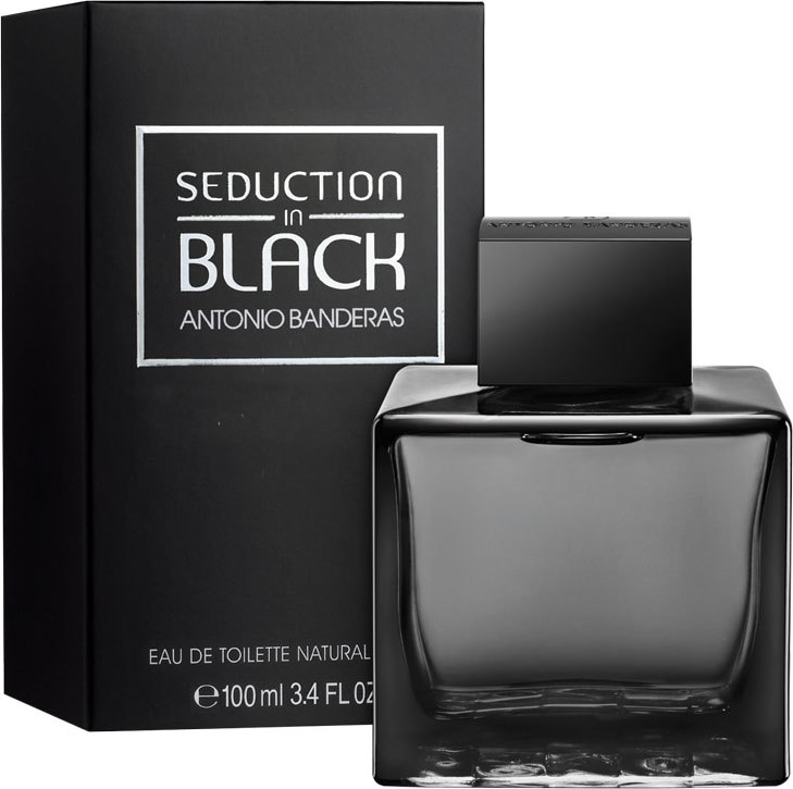 Seduction in Black Antonio Banderas Eau de Toilette - Perfume Masculino 100ml
