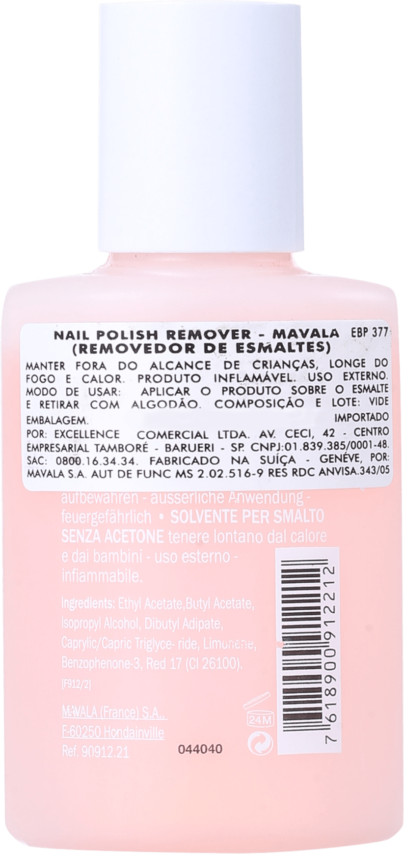 Mavala Pink - Removedor de Esmalte Líquido 50ml