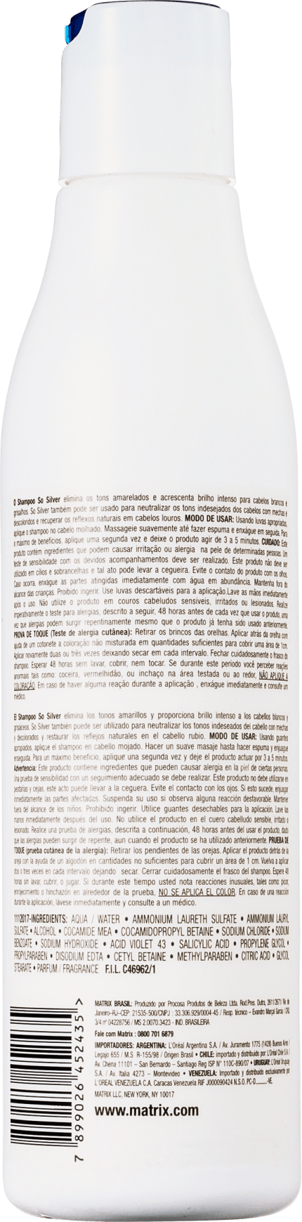 Matrix Solutionist So Silver Anti-Amarelamento - Shampoo 300ml