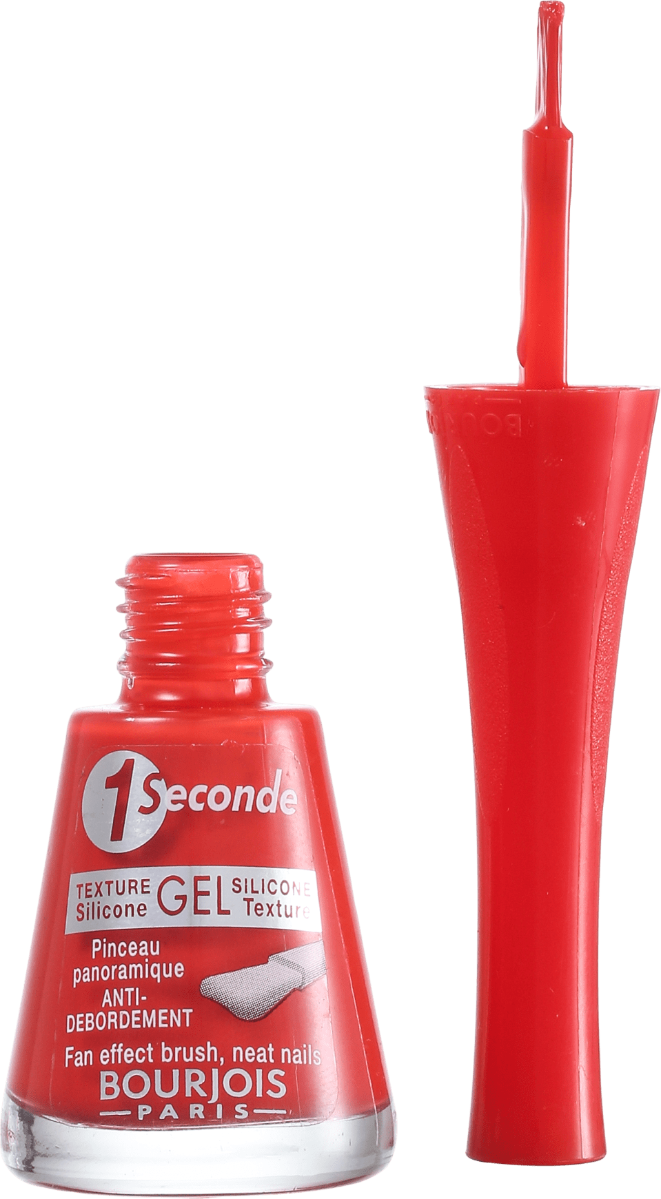 Bourjois 1 Seconde Gel T10 Rouge Poppy - Esmalte Cremoso 8ml
