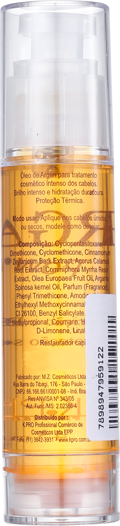 K.Pro Argan Power Oil - Tratamento 45ml