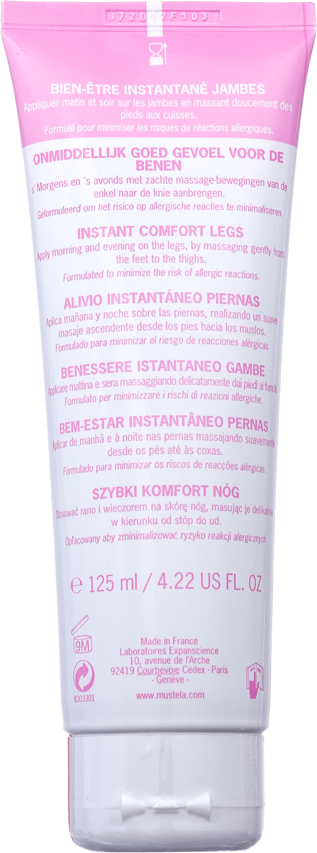 Mustela 9 Mois Bien - Être Instantané Jambes - Gel 125ml