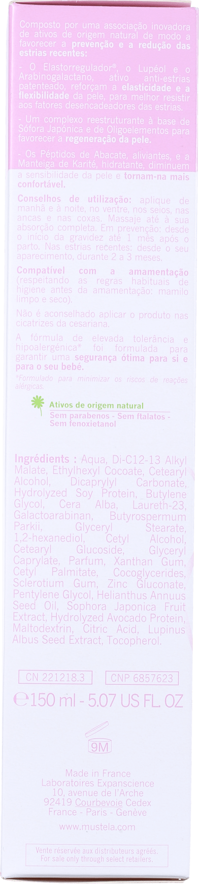 Mustela 9 Mois Vergetures Double Action - Creme para Estrias 150ml