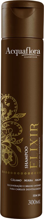 Acquaflora Elixir Secos e Danificados - Shampoo 300ml