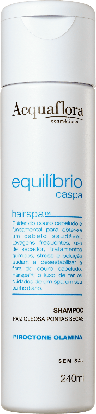 Acquaflora Equilíbrio Caspa Secos e Danificados - Shampoo 240ml