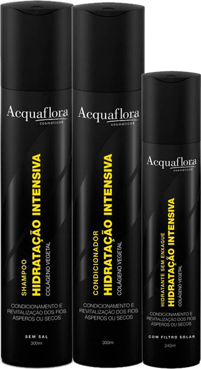 Acquaflora Hidratação Intensiva Kit (3 Produtos)