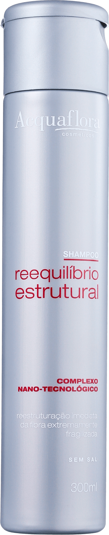 Acquaflora Reequilíbrio Estrutural - Shampoo 300ml