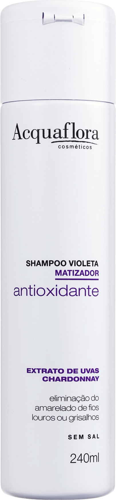 Acquaflora Violeta Antioxidante Matizador - Shampoo 240ml