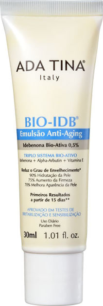 Ada Tina Bio-IDB - Emulsão Anti-Idade 30ml