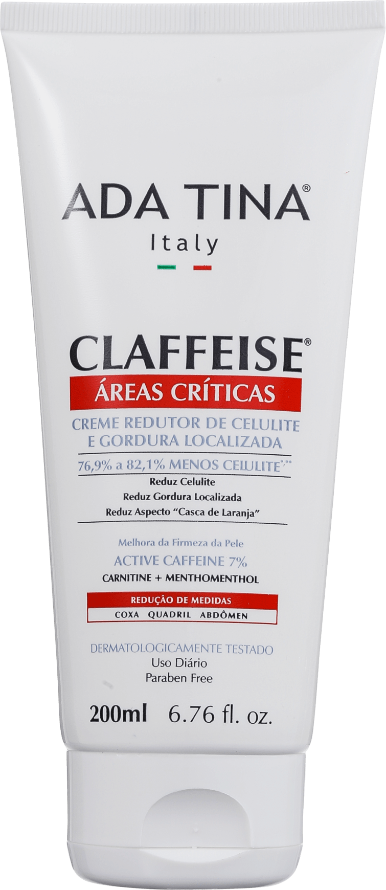 Ada Tina Claffeise Áreas Críticas - Creme para Celulite 200ml