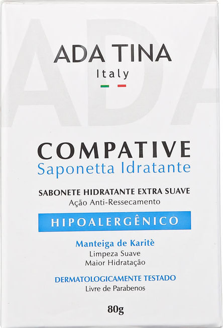 Ada Tina Compative Saponetta Idratante - Sabonete Hidratante 80g