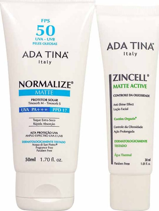 Ada Tina Normalize Zincell Sensive Kit (2 Produtos)