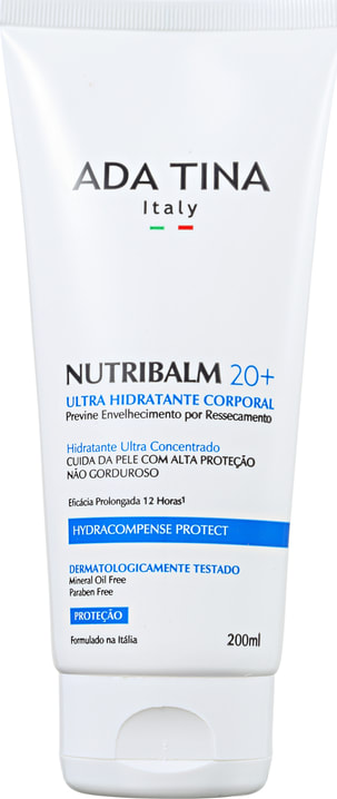 Ada Tina Nutribalm 20+ - Hidratante Corporal Anti-Idade 200ml