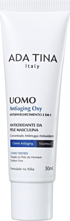 Ada Tina Uomo Antiaging Oxy - Creme para Rugas e Anti-Idade 30ml
