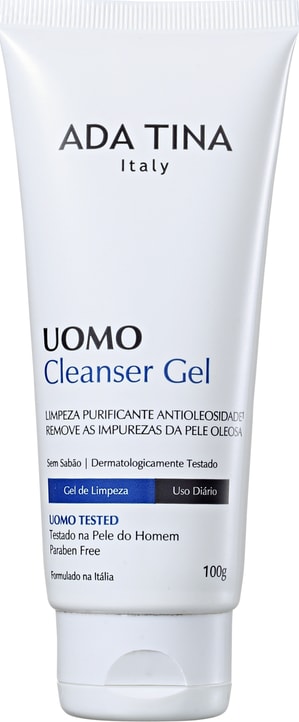 Ada Tina Uomo Cleanser - Gel de Limpeza Facial 100g