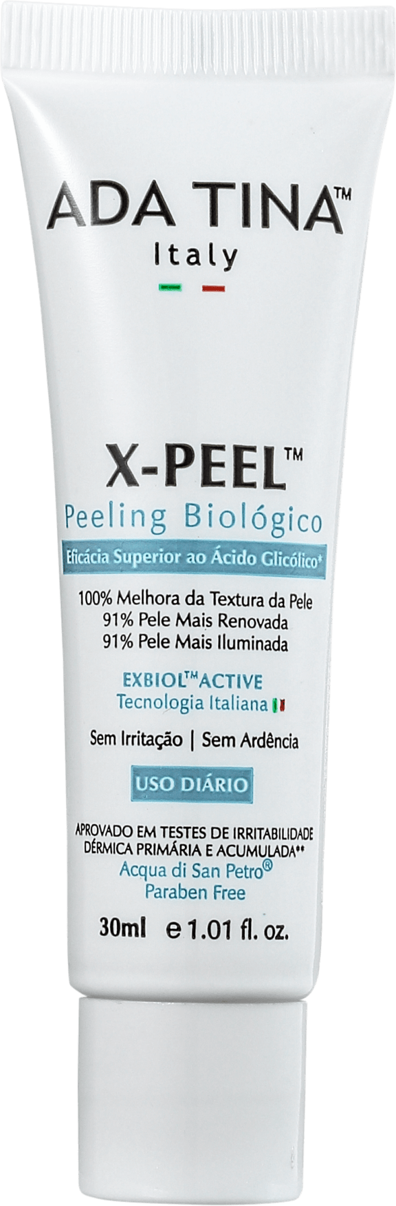 Ada Tina X Peel Peeling Biológico - Tratamento Facial 30ml