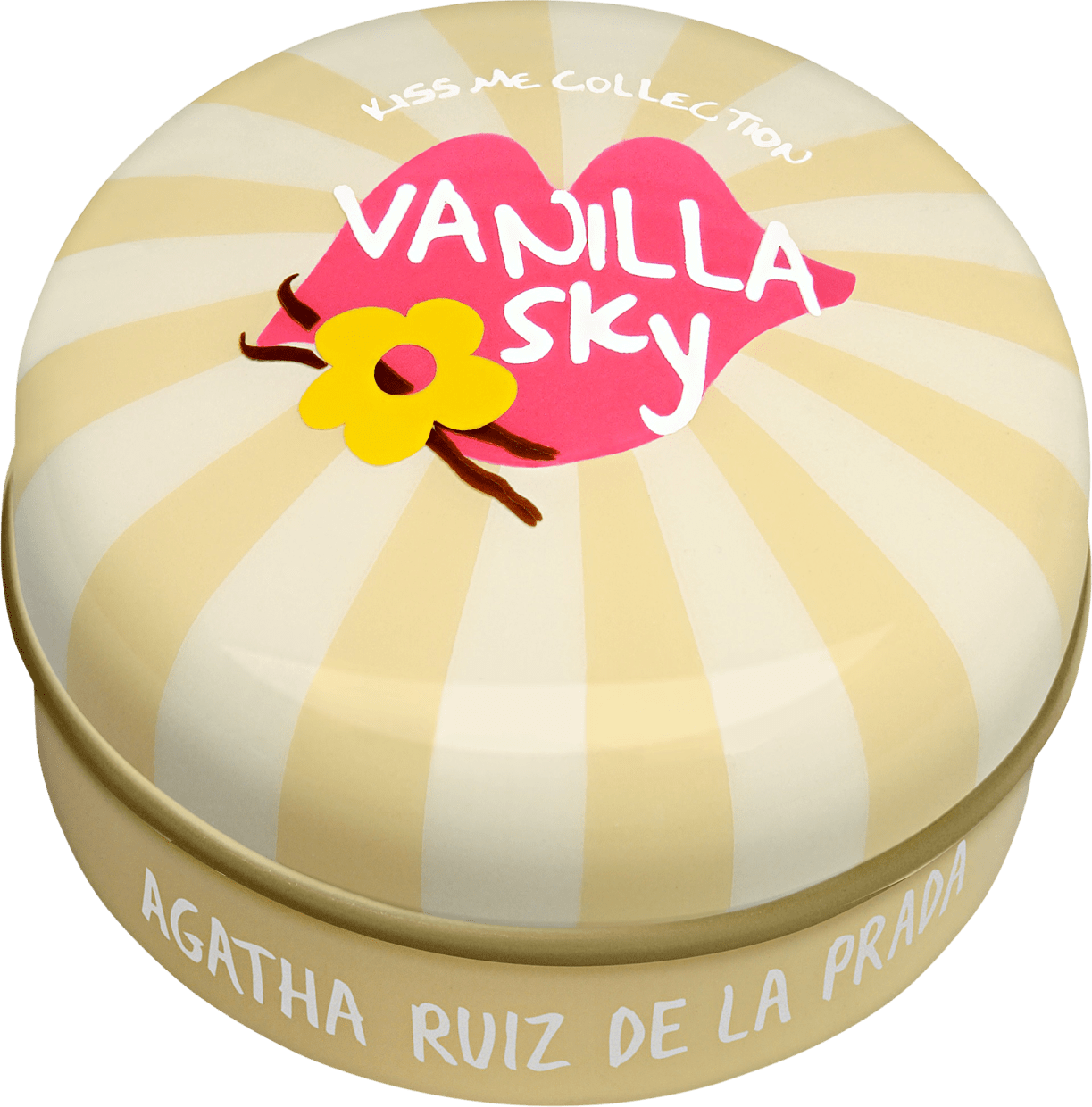Agatha Ruiz de La Prada Kiss Me Collection Vanilla Sky Transparente - Brilho Labial 15g