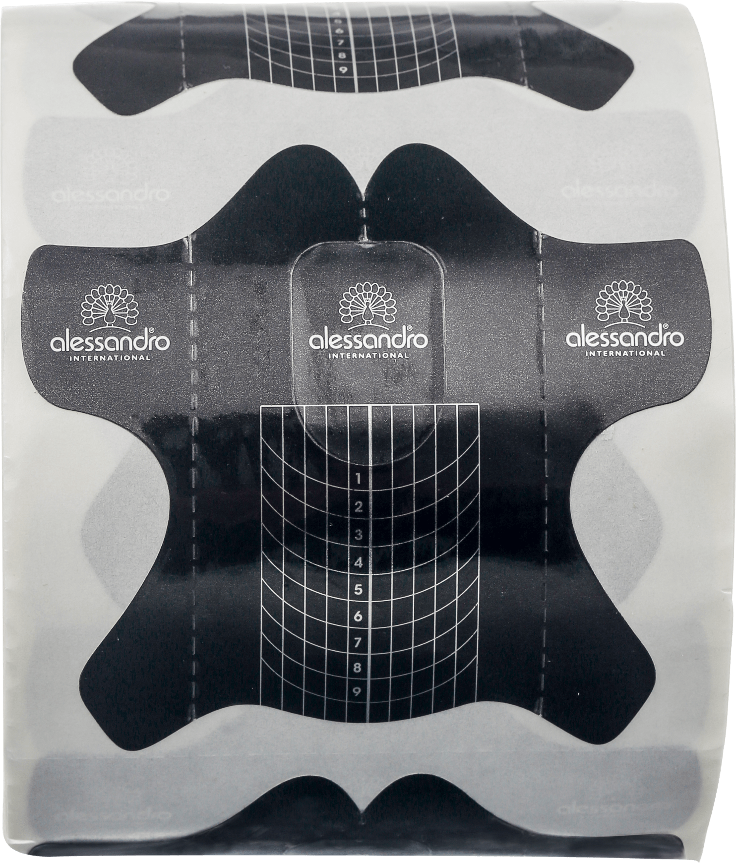 Alessandro International Butterfly Template Forms - Molde para Unha em Gel (500 unidades)