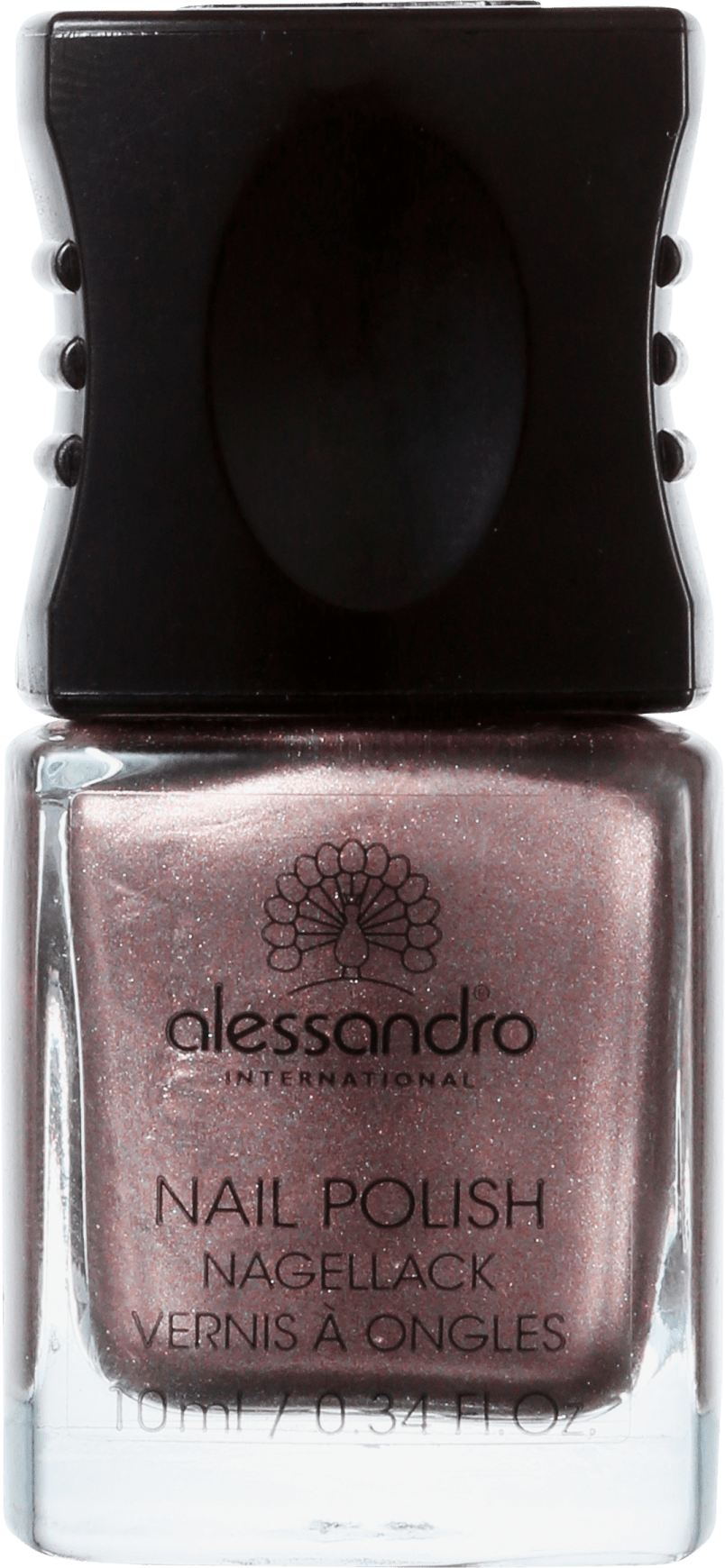 Alessandro International Nail Polish Brown Metallic - Esmalte Metálico 10ml