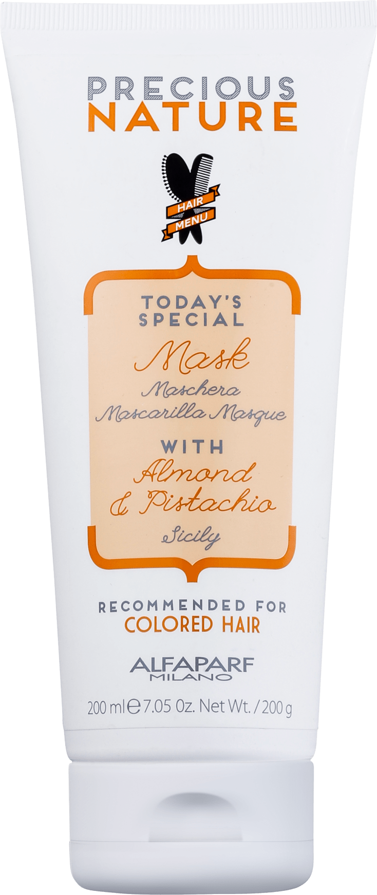 Alfaparf Precious Nature Almond & Pistachio Mask - Máscara de Tratamento 200ml