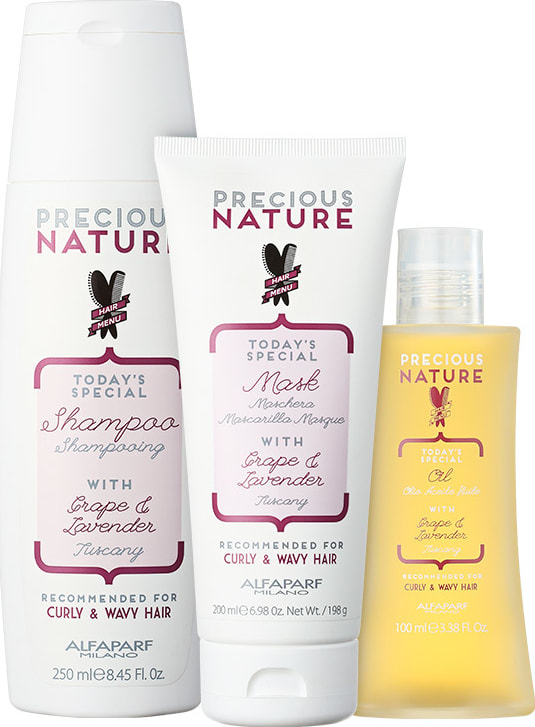 Alfaparf Precious Nature Grape & Lavender Trio Kit (3 Produtos)