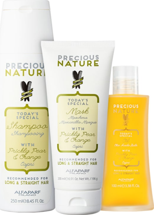 Alfaparf Precious Nature Prickly Pear & Orange Trio Kit (3 Produtos)