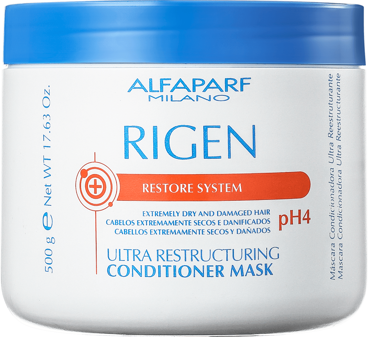Alfaparf Rigen Restore System Ultra Restructuring Conditioner Mask - Máscara de Tratamento 500g