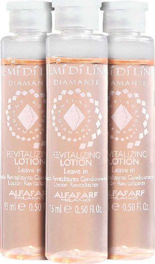 Alfaparf Semi di Lino Diamante Anti-Age Revitalizing Lotion - Ampola de Tratamento 3x15ml