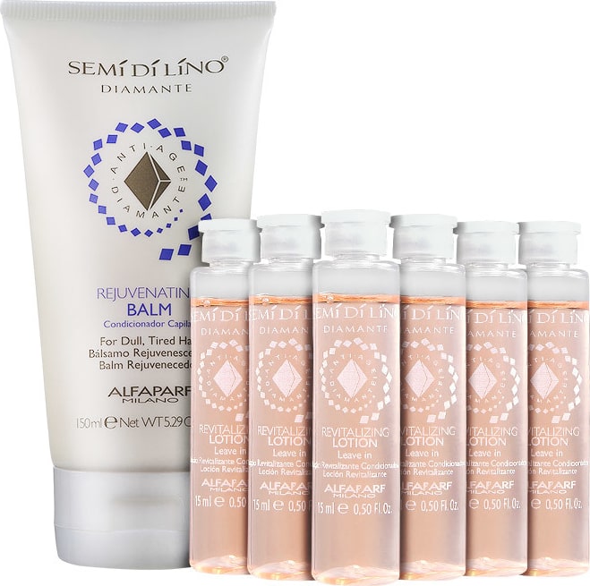 Alfaparf Semi di Lino Diamante Anti-Age Treatment Kit (2 Produtos)