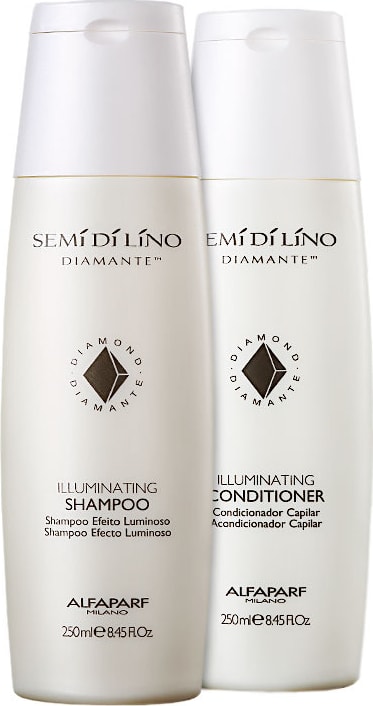 Alfaparf Semi di Lino Diamante Illuminating Duo Kit (2 Produtos)