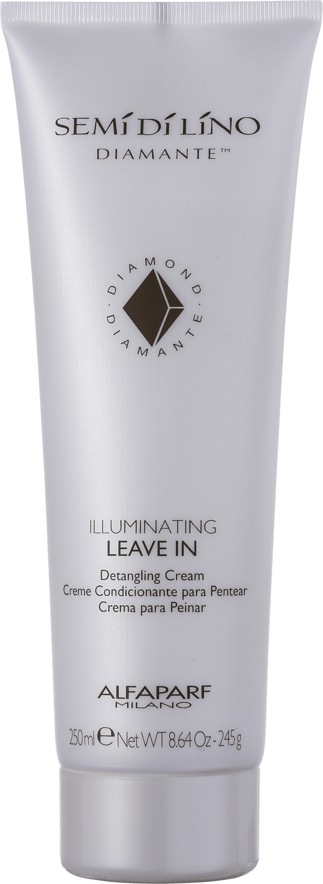Alfaparf Semi di Lino Diamante Illuminating Leave-In Detangling Cream - Creme para Pentear 250ml