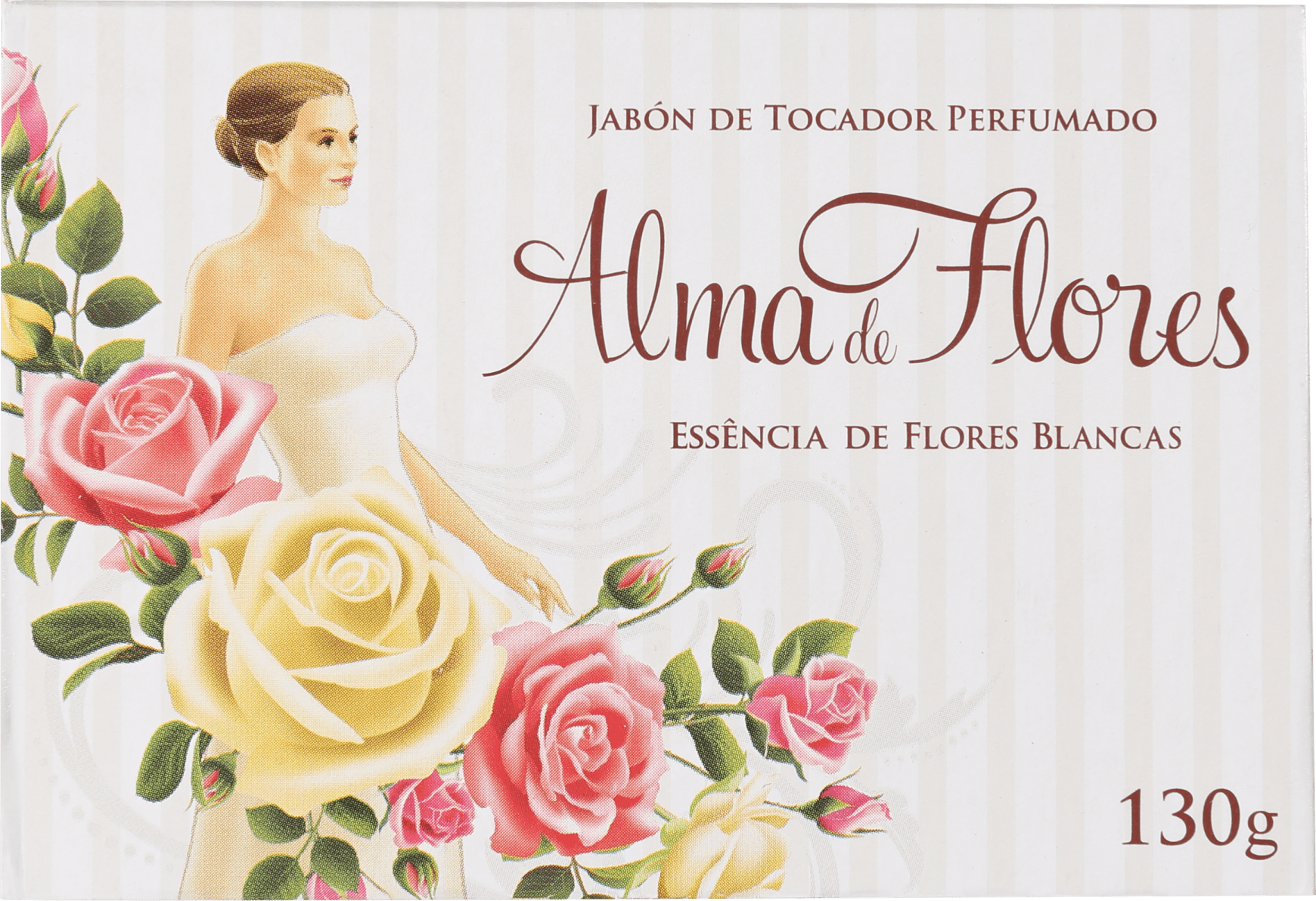 Alma de Flores Essência de Flores Brancas - Sabonete em Barra 130g