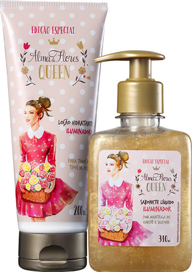Kit Alma de Flores Queen Duo (2 produtos)