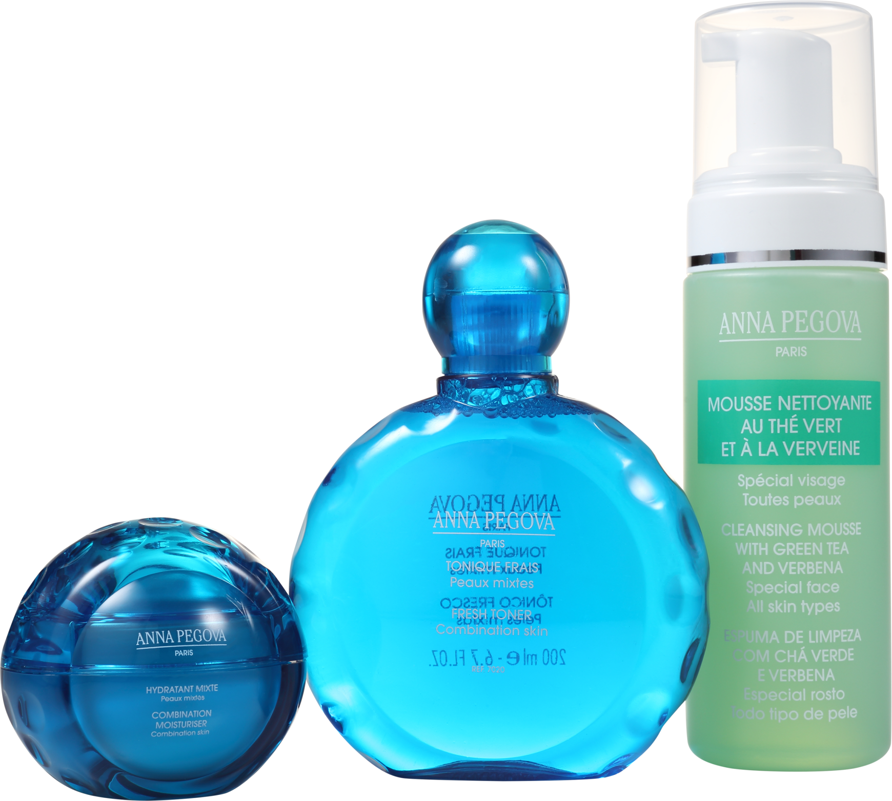 Kit Anna Pegova LTH Full Size Para Peles Mistas (3 Produtos)
