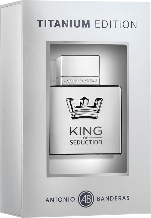 King of Seduction Titanium Edition Antonio Banderas Eau de Toilette - Perfume Masculino 100ml