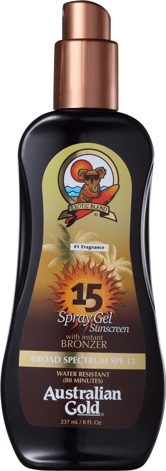 Australian Gold Instant Bronzer FPS 15 - Spray Bronzeador 237ml
