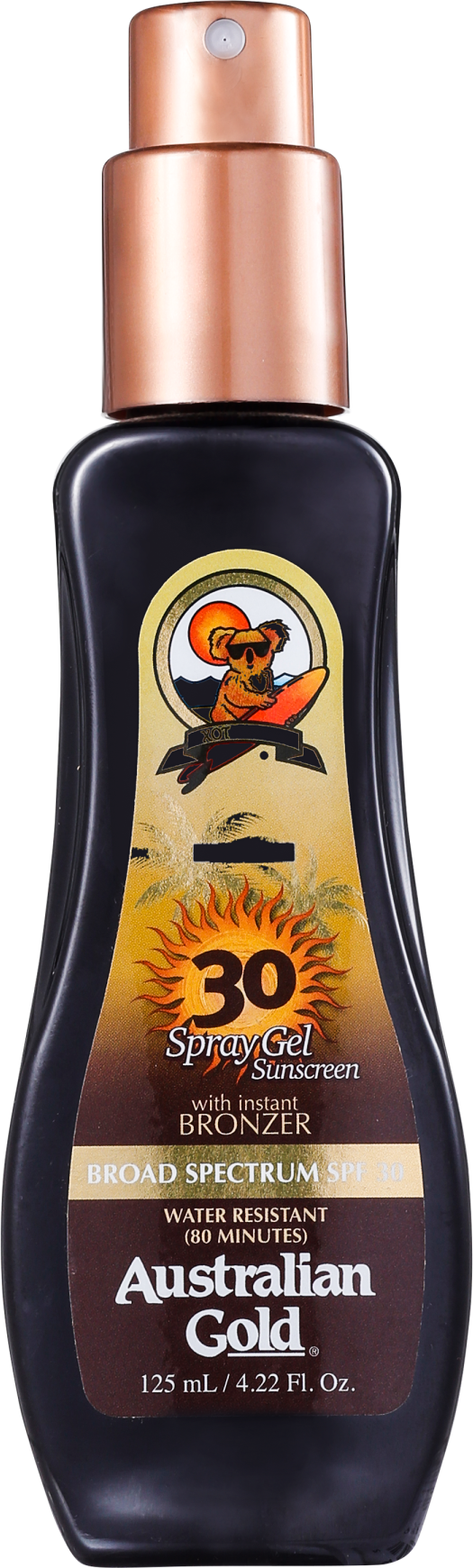 Australian Gold Instant Bronzer FPS 30 - Protetor Solar em Spray 125ml