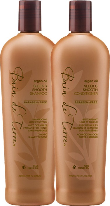 Bain de Terre Argan Oil Sleek & Smooth Duo Kit (2 Produtos)
