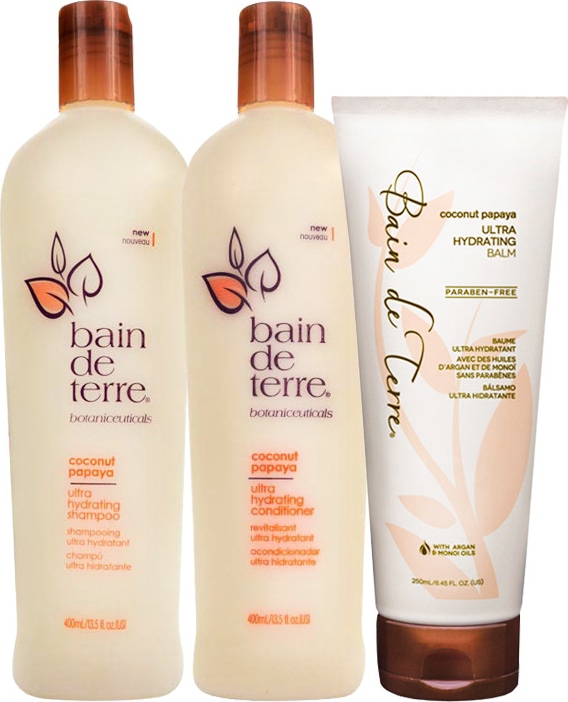 Bain de Terre Coconut Papaya Trio Kit (3 Produtos)