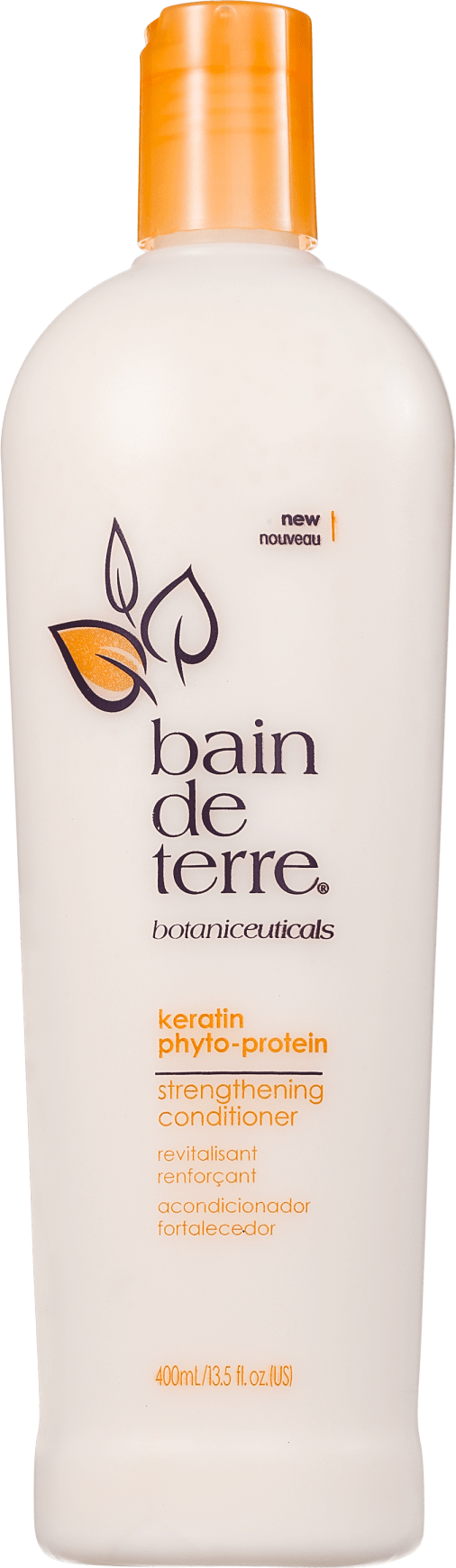 Bain de Terre Keratin Phyto-Protein Strengthening Conditioner - Condicionador 400ml