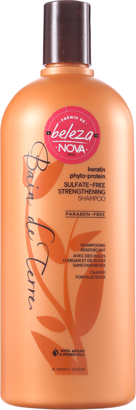 Bain de Terre Keratin Phyto-Protein Strengthening - Shampoo 1000ml