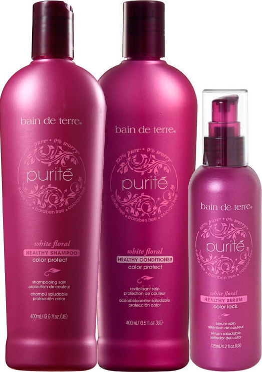 Bain de Terre Purité Healthy Color Protect Lock Kit (3 Produtos)