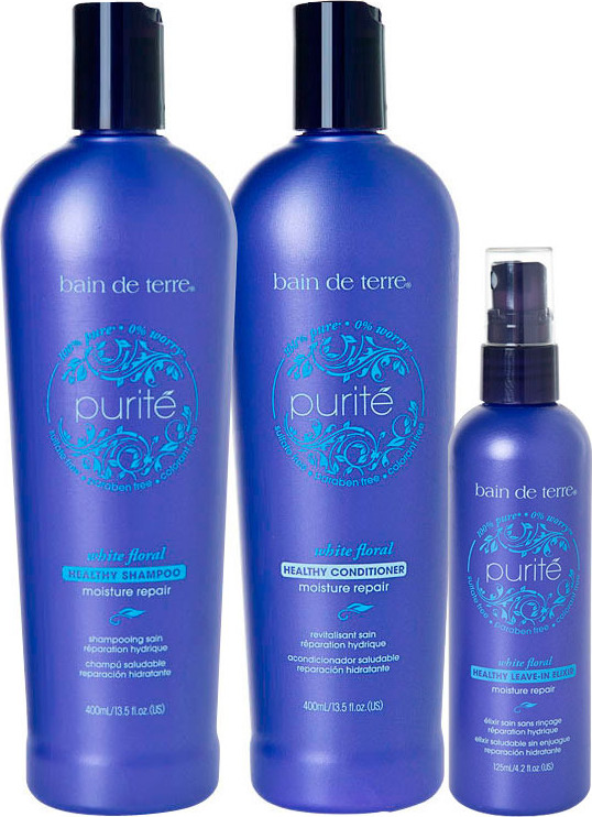 Bain de Terre Purité Healthy Moisture Repair Elixir Kit (3 Produtos)