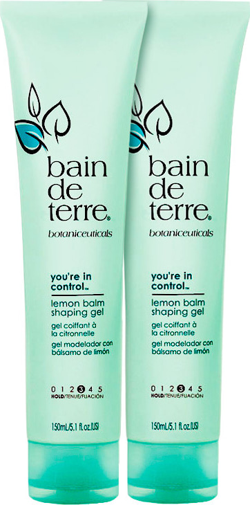 Bain De Terre Styling You're In Control Lemon Balm Gel Duo Kit (2 Produtos)